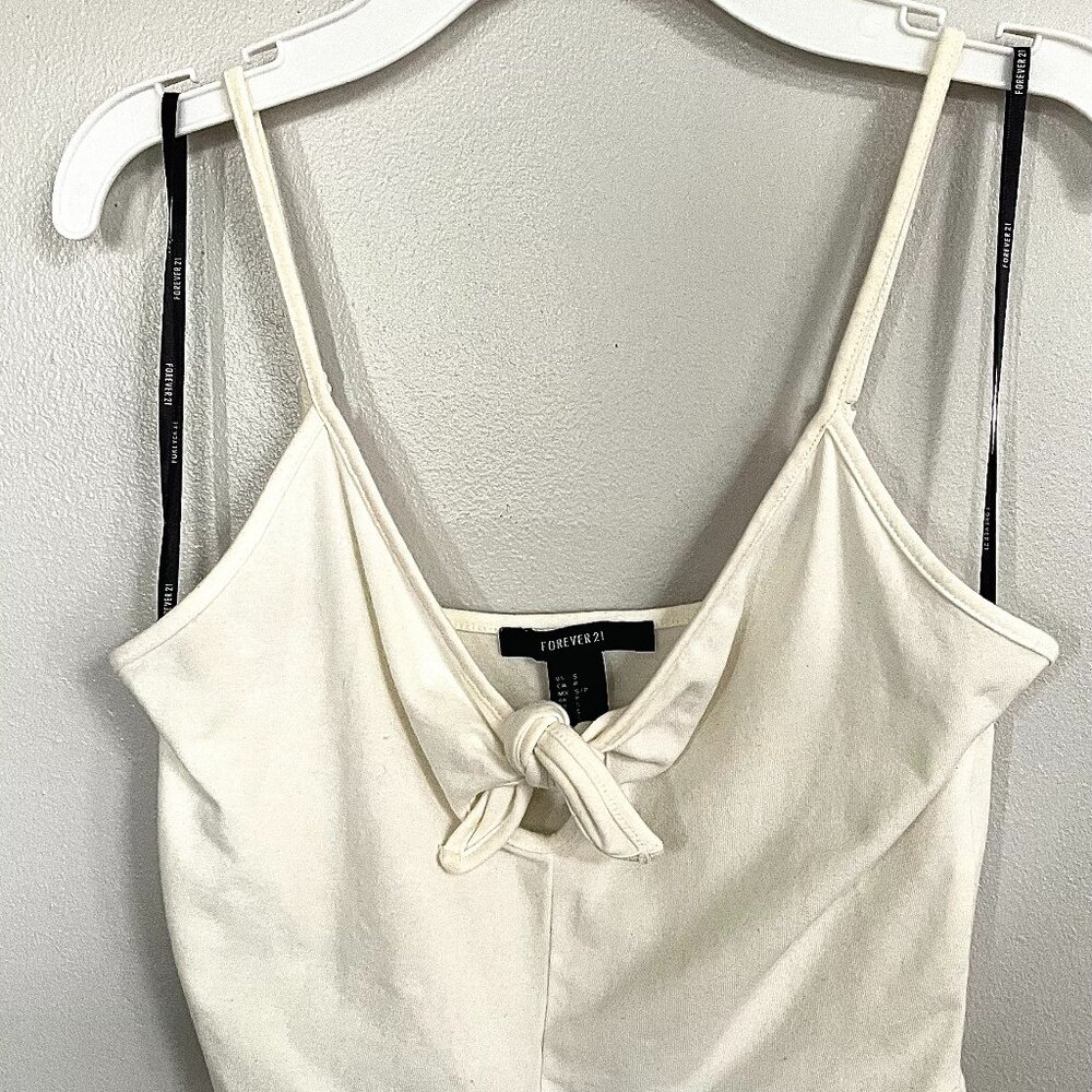 Forever 21 White Tank Sz Small
